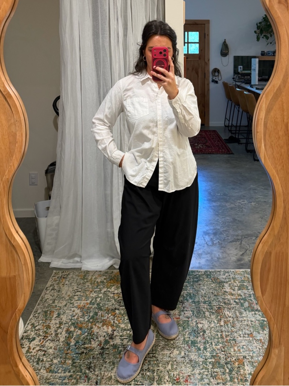 Classic White Button Up